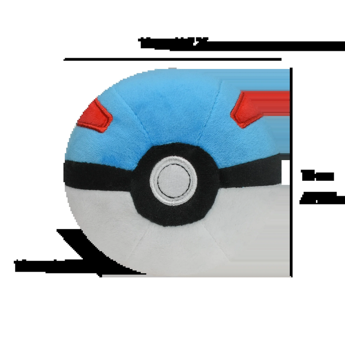 🔴⚪ Master Ball / Great Ball / Ultra Ball / Poké Ball Plush Toys