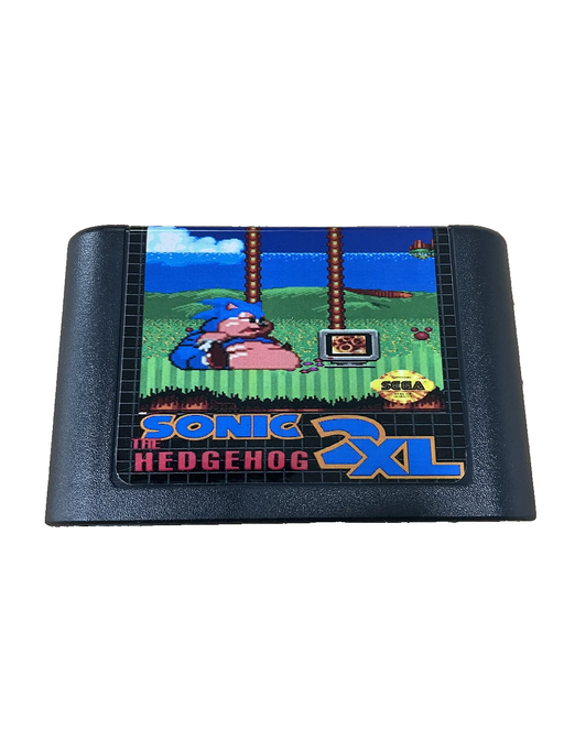 🧅 Sonic the Hedgehog 2XL | SEGA Genesis 16-Bit Game Cartridge | Onion Ring Edit