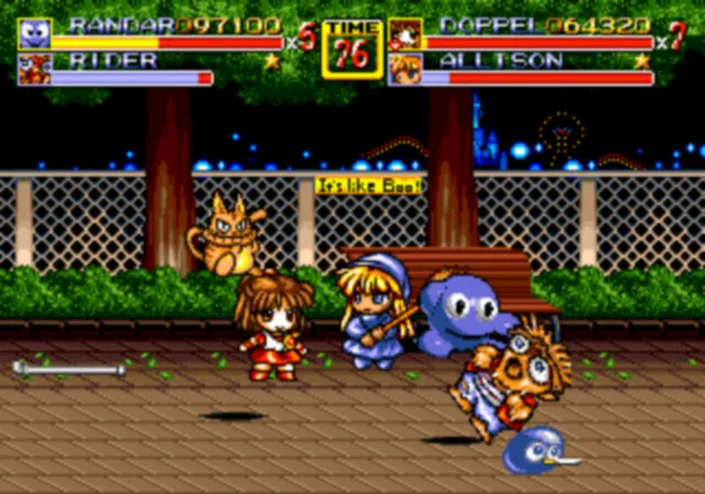 🔥 Streets of Rage 2: Puyo Wars | 16-Bit MD Genesis Game Cartridge 💥