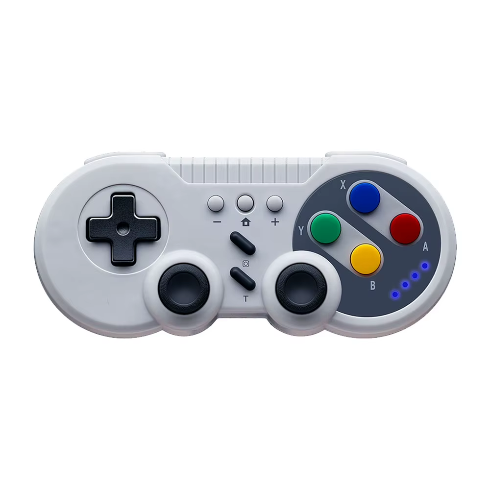 Wireless Switch Controller Gamepad w/ Turbo + Vibration for PC Nintendo