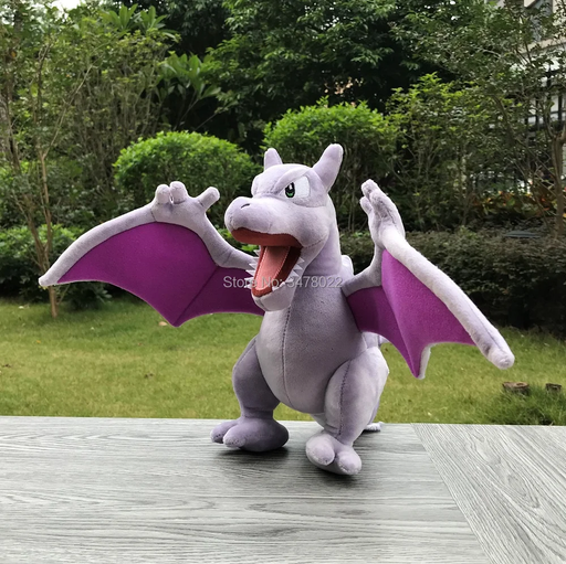 🦖 10 IN Aerodactyl Plush Toy | Pokémon Ptera Soft Stuffed Doll Gift