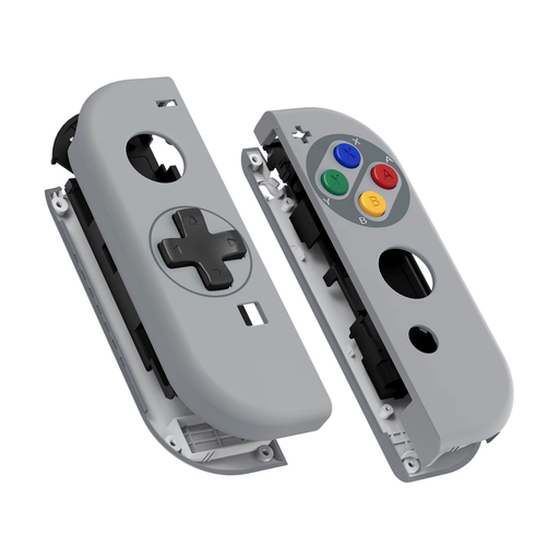 ๐ฎHousing w/ Full Set Buttons for Nintendo Switch Joycon โ SNES Classic EU Style