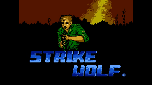 Strike Wolf NES For Nintendo Entertainment System Console - 8 Bit Game Cartridge