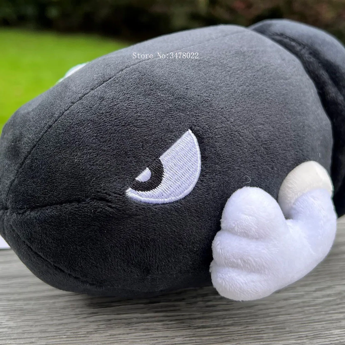 💣 Bullet Bill 6" Plush – Super Mario Bros Soft Stuffed Toy w/ Tag