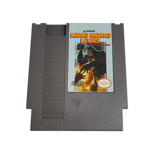 🦍 King Kong Lives: Megaton Punch Of Rage NES 8-Bit Game Cartridge