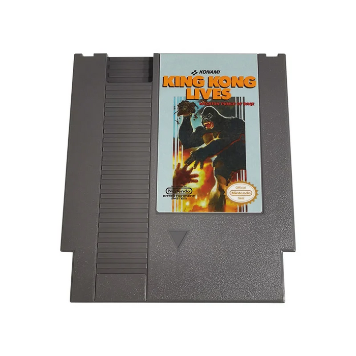 ๐ฆ King Kong Lives: Megaton Punch Of Rage NES 8-Bit Game Cartridge