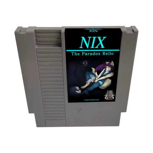 ๐ NIX: The Paradox Relic โ Brand New NES Cartridge (8-Bit, 72-Pin)
