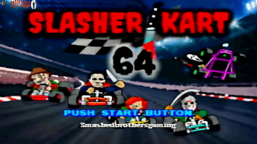 🏎️ Slasher Kart v3 Final – Nintendo 64 Cartridge | Horror Icons Hit the Track