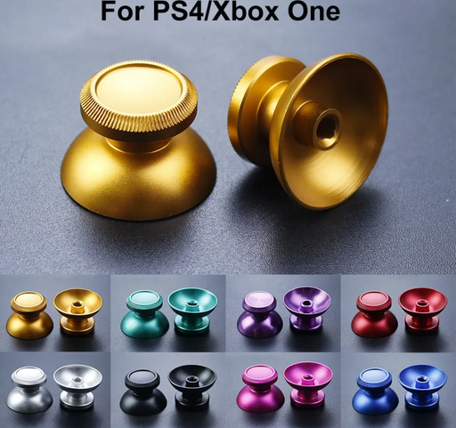🎮 2Pcs Aluminum Metal 3D Analog Joystick Thumb Stick Caps | PS4/Xbox One🛠️