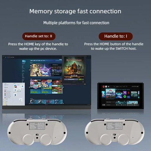 🎮 Aolion Wireless Mini Controller | Joystick for Switch, PC, iOS & Android