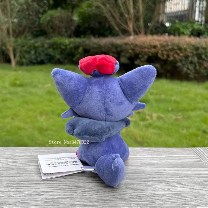 🦊 Zorua Plush Toy – 6" Sitting Pokémon Doll – Soft & Cuddly Gift