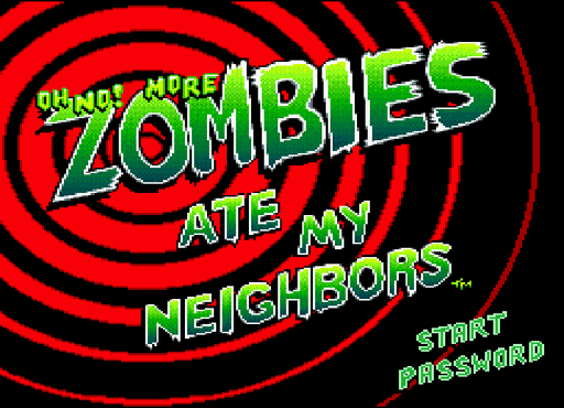 Oh No! More Zombies Ate My Neighbors! SNES  16-Bit US Version Game Cart