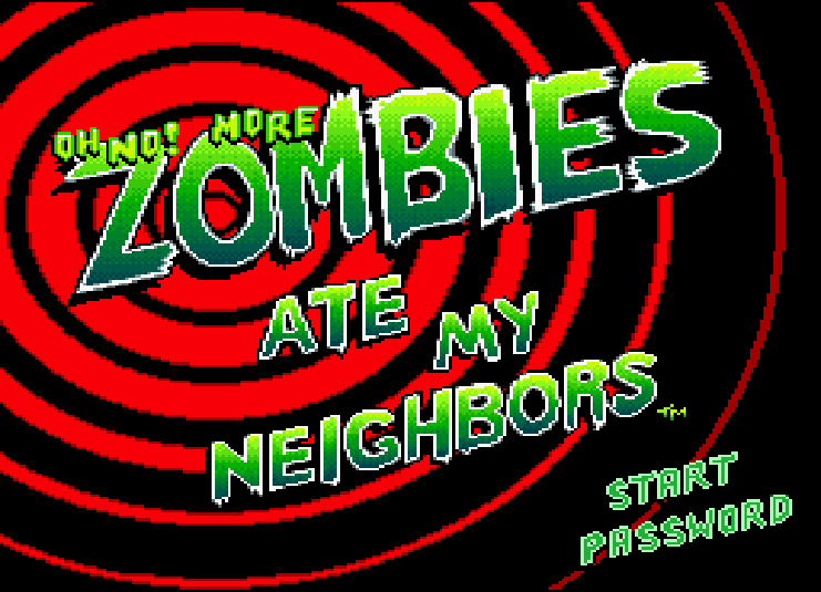 Oh No! More Zombies Ate My Neighbors! SNES  16-Bit US Version Game Cart