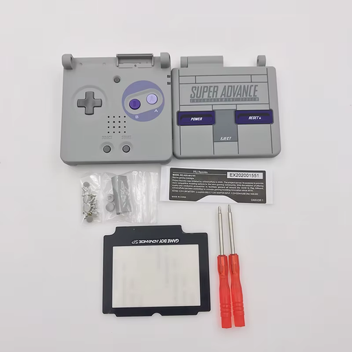⭐ GBA SP Classic Limited Edition Replacement Shell + Screen Lens