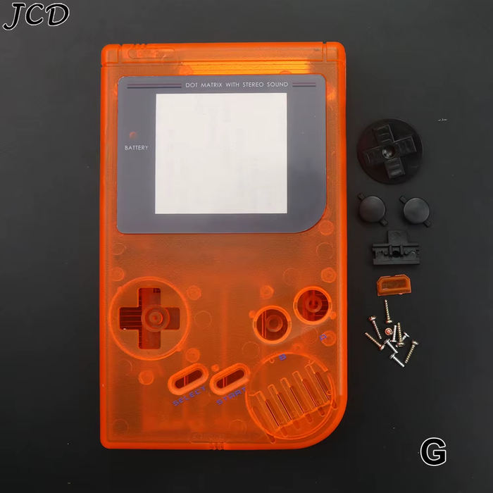 🔧 Full Shell Housing Kit for GB DMG | Replacement Case + Buttons + Screen Lens
