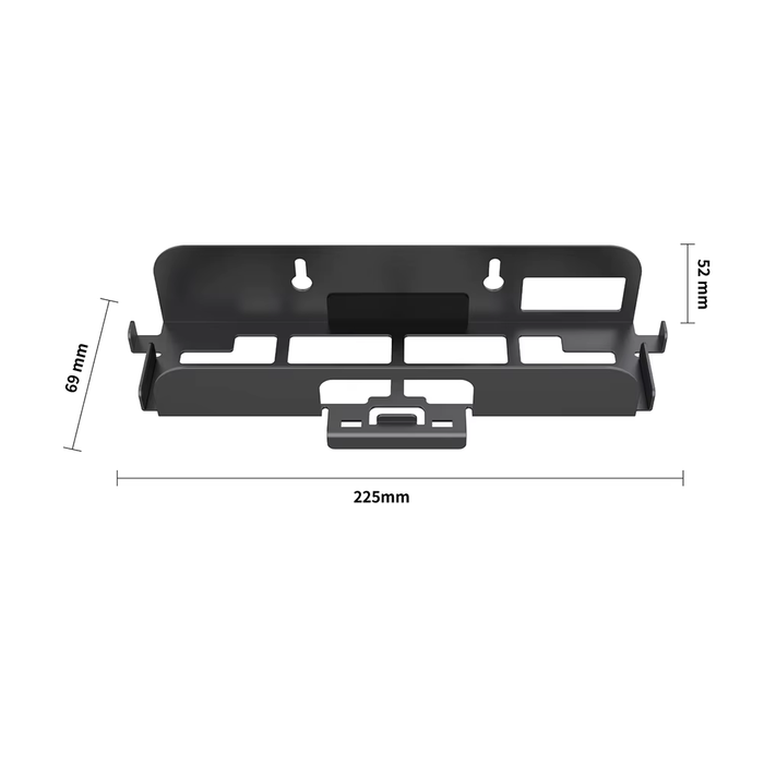 🏠 Wall Mount Host Stand w Controller Hook – Wall Holder Bracket for NS2 Console