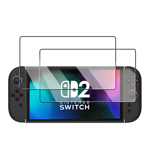 🛡️ 2-Pack Tempered Glass Screen Protector for Nintendo Switch 2