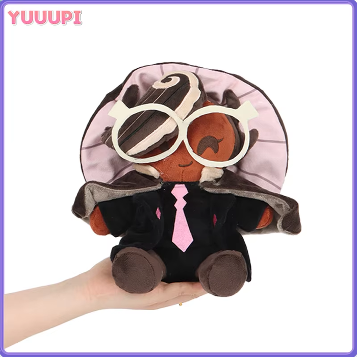 ☕ Espresso Cookie Plush Doll – Cookie Run: Kingdom Soft Stuffed Toy (9 IN)