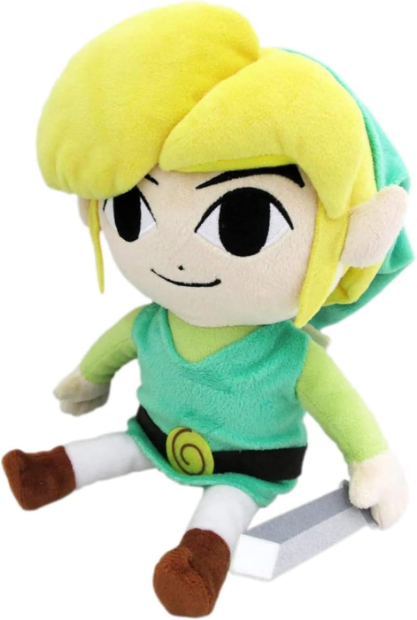 Link Plush 8" Wind Waker Zelda Toy – Official Little Buddy Collectible
