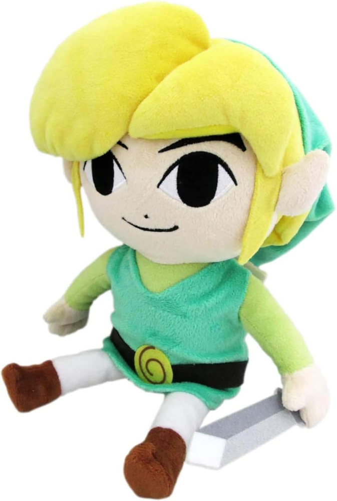 Link Plush 8" Wind Waker Zelda Toy – Official Little Buddy Collectible