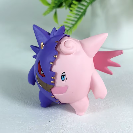 🎮 New In-Stock Pokémon Fusion Figure – Gengar + Clefable