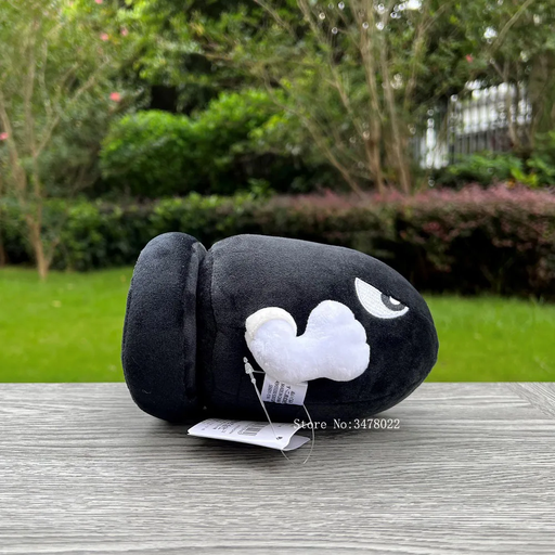 💣 Bullet Bill 6" Plush – Super Mario Bros Soft Stuffed Toy w/ Tag