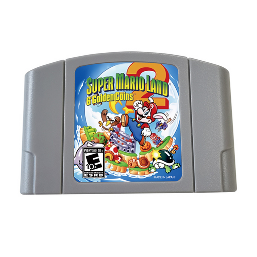 โญ Super Mario Land 2: 6 Golden Coins โ N64 Game Cart | Expansion Pak Required