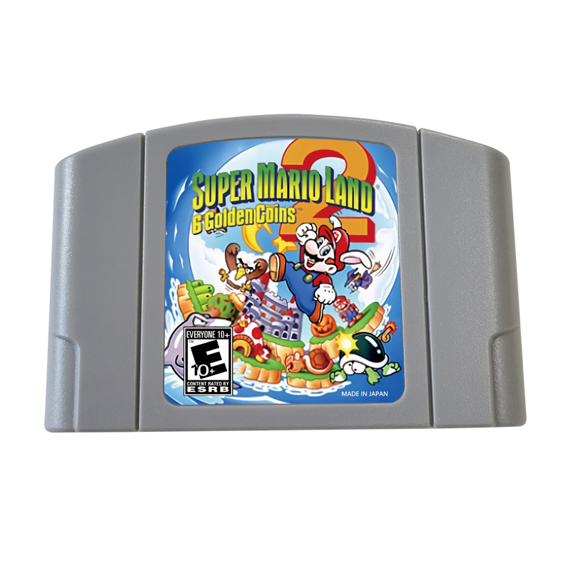 โญ Super Mario Land 2: 6 Golden Coins โ N64 Game Cart | Expansion Pak Required