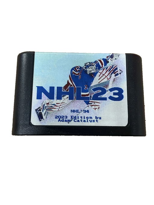 ๐ NHL '94 โ 2022โ23 Edition โ SEGA Genesis / Mega Drive 16-Bit Game Cartridge