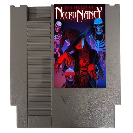 🕯️ The Secret of Necronancy 8-Bit 72-Pin NES Game Cartridge - Brand New 🎮