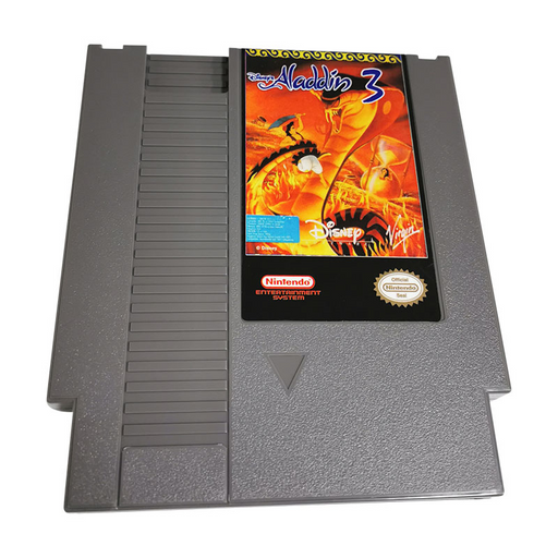 🧞 Aladdin 3 | NES 8-Bit Game Cartridge | Unlicensed Shoot-’Em-Up
