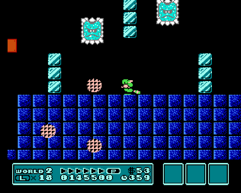 ⭐ Luigi’s Chronicles 2 NES Game Cartridge – SMB3 Hack Sequel | 8-Bit Custom