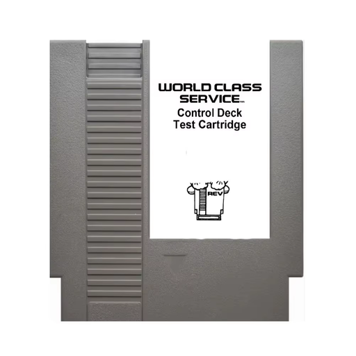 ๐น๏ธ World Class Service 8-Bit Control Deck Test Cartridge | 72-Pin NES Repro