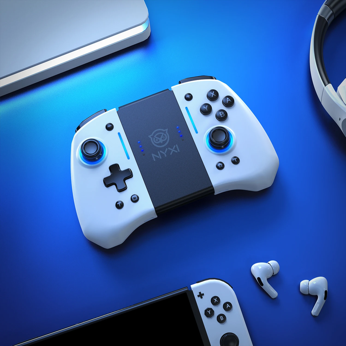 🎮Hyperion Wireless RGB Controller – White – Switch + PC