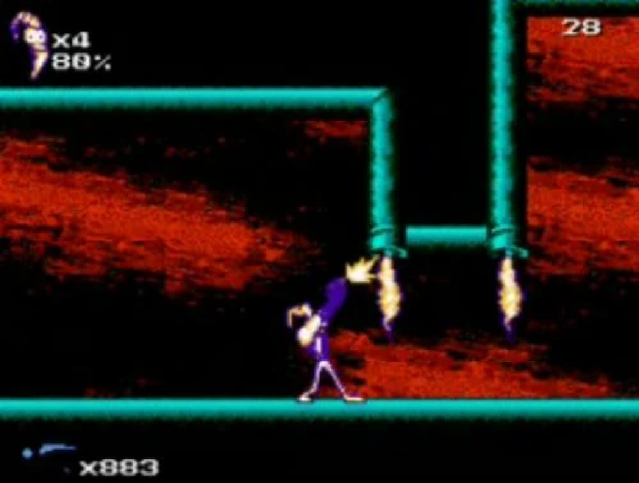 🌪️ Earthworm Jim 2 | 72-Pin NES Cartridge | 8-Bit Unlicensed Port Classic 🎮