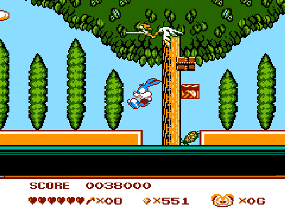 🐰 Tiny Toon Adventures 6 – NES 8-Bit Game Cartridge | Fan-Made Platformer 🎮