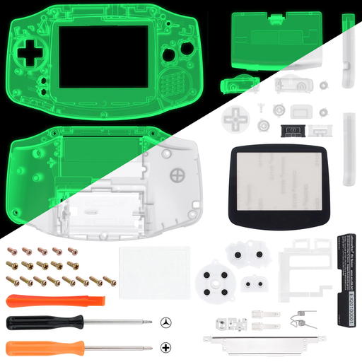 ๐น๏ธ IPS-Ready Full Shell + Buttons for GBA | Housing for Standard & IPS LCD