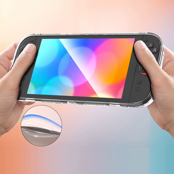 ๐ฎ Clear TPU Protective Case for Nintendo Switch 2 โ Shockproof Transparent