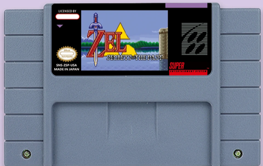🗝️ Secrets of the Past | SNES RPG Game Card 🕹️