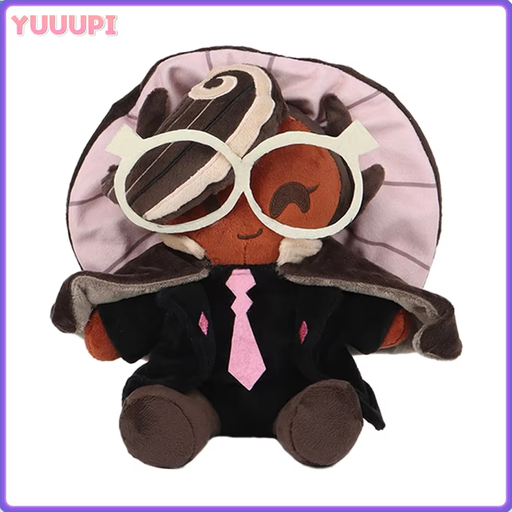 ☕ Espresso Cookie Plush Doll – Cookie Run: Kingdom Soft Stuffed Toy (9 IN)