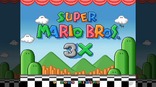 ๐ Super M Bros 3X โ USA NTSC SNES Cartridge (Fan Hack)