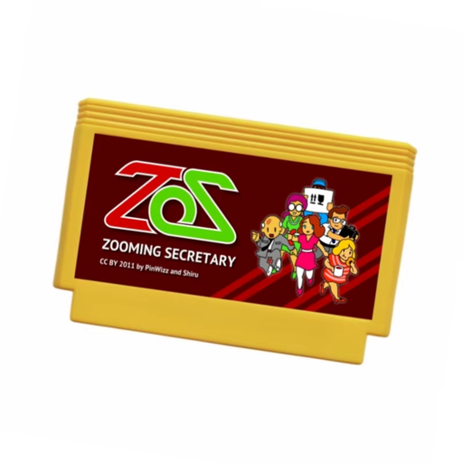 Zooming Secretary NES Game Cartridge for FC/NES 60 Pin or 72 Pin Console