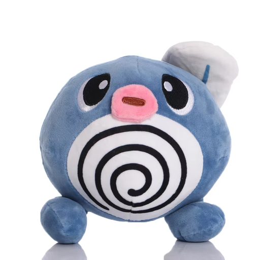 🌀 6.7 IN Poliwag Plush Doll Pendant | Soft Pokémon Plush Toy Gift for Kids