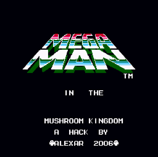 🔵 Mega Man in the Mushroom Kingdom | NES 8-Bit Game Cartridge