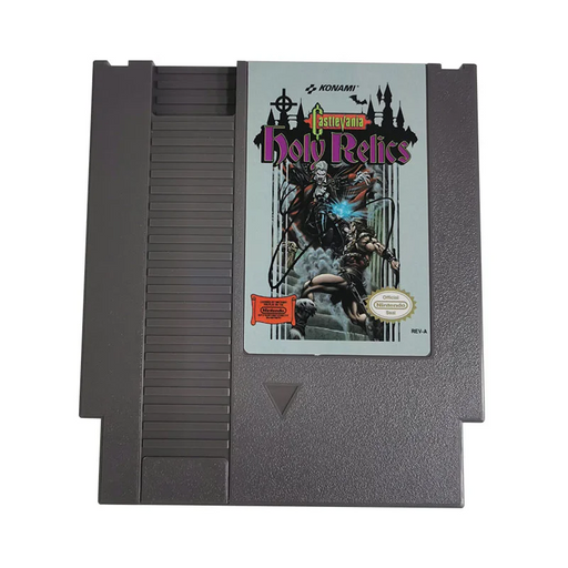 🦇 Castlevania: The Holy Relics – 8-Bit NES Game Cartridge | Fan-Made Adventure