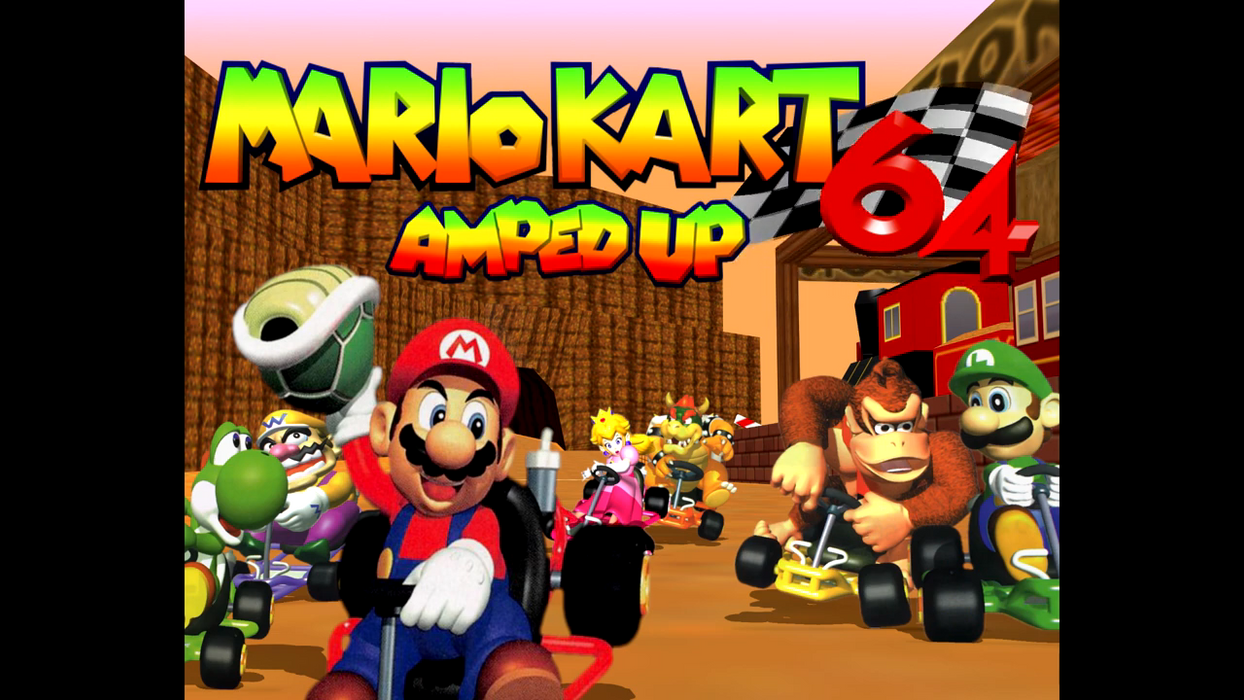 ๐ Mario Kart 64: Amped Up v2.9.2 โ Custom N64 Game Cartridge ๐ฎ๐ฅ