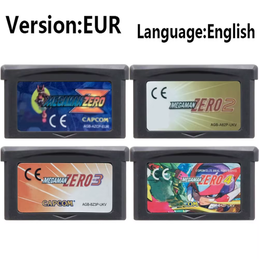 Megaman Zero GBA Series Game 32-Bit Video Game Cartridge Console Card Megaman Ze
