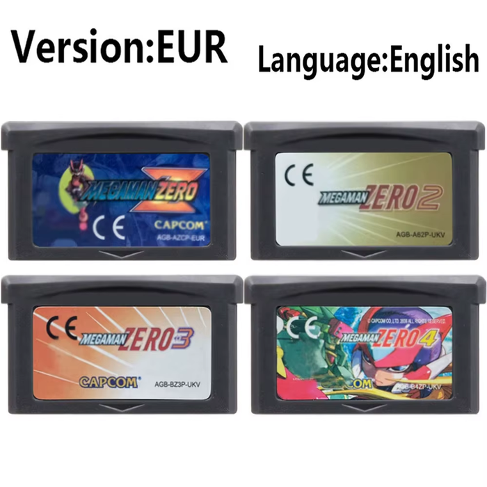 Megaman Zero GBA Series Game 32-Bit Video Game Cartridge Console Card Megaman Ze
