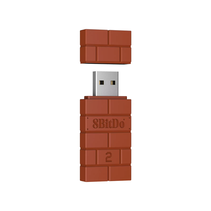 🎮 AKNES 8BitDo USB Bluetooth Adapter 2 – Wireless Receiver Switch, PC, Mac, PS1