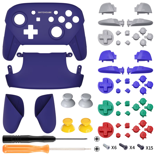 🎮 Replacement Housing Shell Nintendo Switch Pro Controller – Switchcube Style